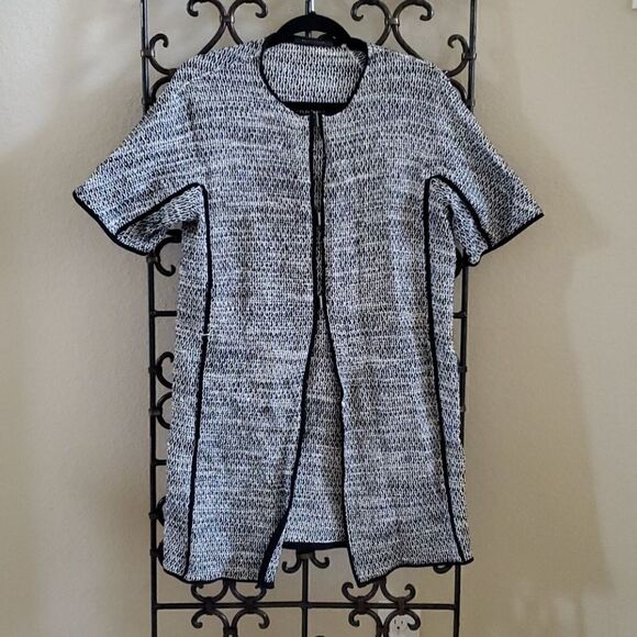 ELIE TAHARI Sweater Jacket - Size Small - Picture 1 of 9